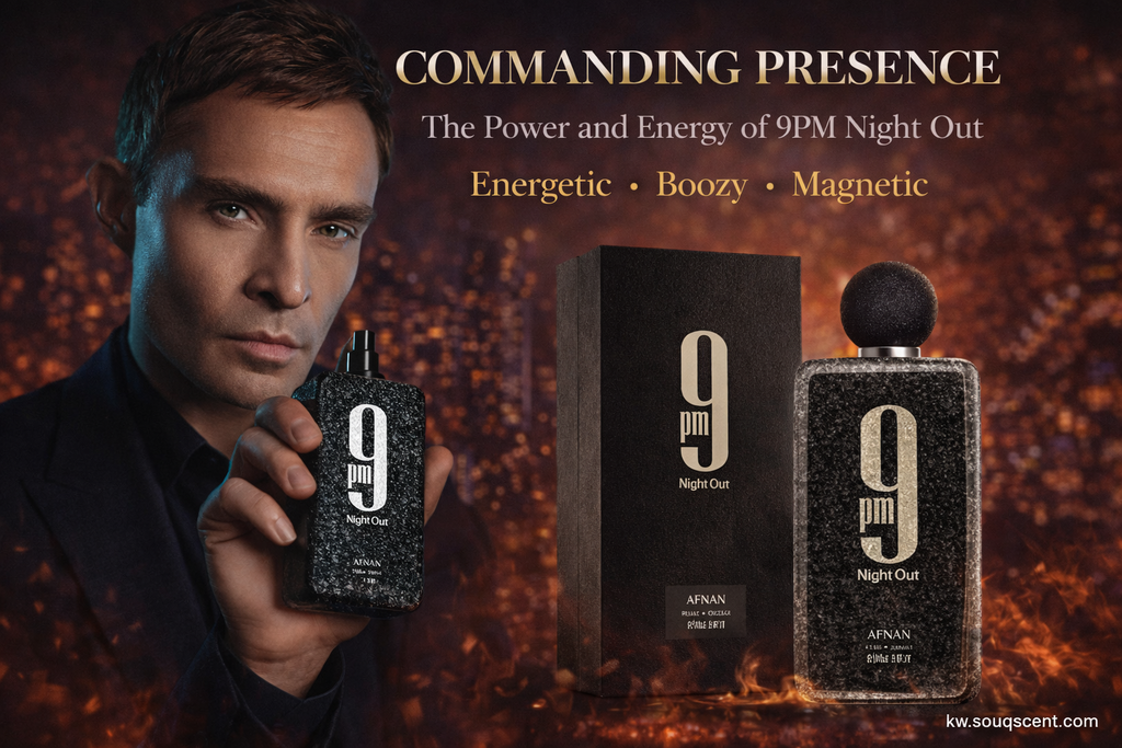 Own Your Intensity: Why Afnan 9PM Night Out is the Ultimate Clubbing Fragrance in Kuwait