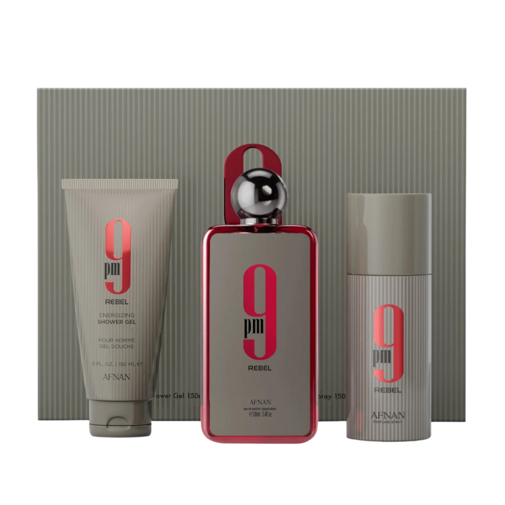 AFNAN 9 PM REBEL GIFTSET
