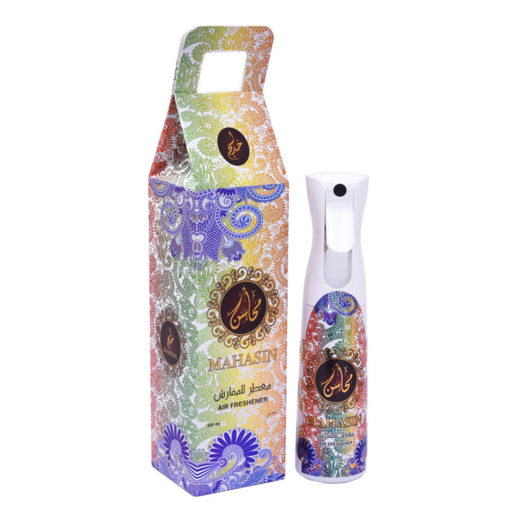 FRASH MAHASIN GOLD AIR FRESHENER 320ML - Khadlaj Perfumes