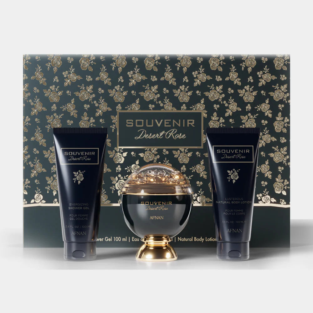 Afnan Souvenir Desert Rose Gift Set